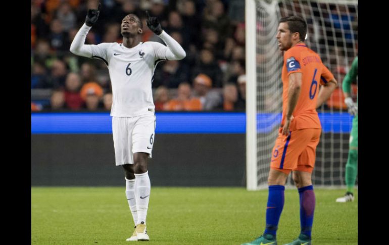 Francia ganó con gol de Paul Pogba. EFE / K. Van Weel