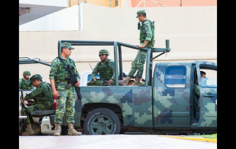 Un convoy militar solicitó la entrega de todas las armas de la Policía Ministerial del Estado para una nueva revisión. EL INFORMADOR / ARCHIVO