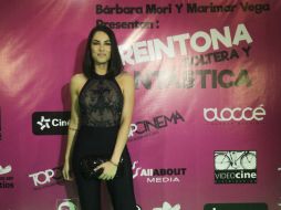 Bárbara Mori. La actriz se confiesa satisfecha con el buen paso de su película. EL INFORMADOR / F. Atilano