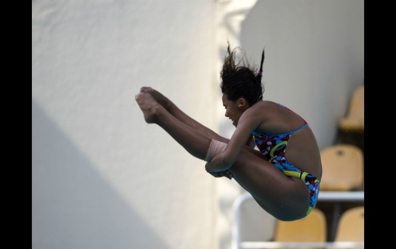 La joven clavadista dice que para el Mundial Junior de Kazán, buscará subir al podio en las pruebas de trampolín de uno y tres metros. MEXSPORT / ARCHIVO