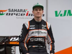 El alemán asegura que seguirá dando el máximo en las carreras que restan hasta el final de temporada con Force India. MEXSPORT / ARCHIVO