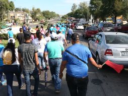 El recorrido sigue por Américas  hasta su cruce por Ávila Camacho; ingresarán por Los Arcos. EL INFORMADOR / G. Gallo