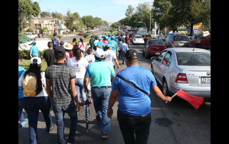 El recorrido sigue por Américas  hasta su cruce por Ávila Camacho; ingresarán por Los Arcos. EL INFORMADOR / G. Gallo