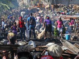 La ONU alerta por un brote de cólera, lo que podría incrementar la cifra de fallecidos tras el paso del huracán. SUN / J. Serratos