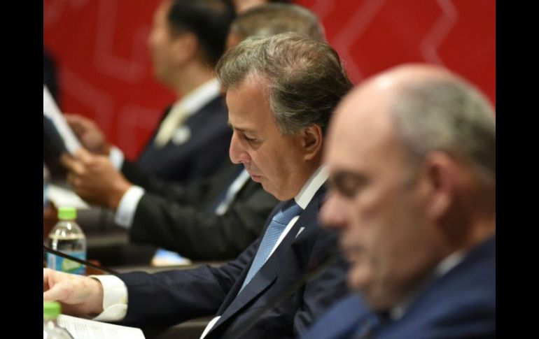 Meade durante su participación en la APEC que se realiza en Lima. TWITTER / @JoseAMeadeK