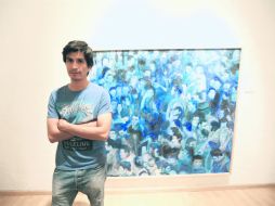 Erick Fernández se hizo acreedor a un premio de 40 mil pesos y una exposición individual en la Galería Juan Soriano. EL INFORMADOR / G. Gallo