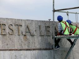 Tipografía. Se detectó que varias letras no son las originales e incluso algunas de ellas son de una fuente distinta. EL INFORMADOR / R. Tamayo