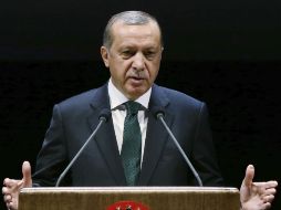 Erdogan señala que Turquía sólo participará en operaciones donde no estén las milicias YPG, dado que Ankara las considera terroristas. AP / K. Ozer