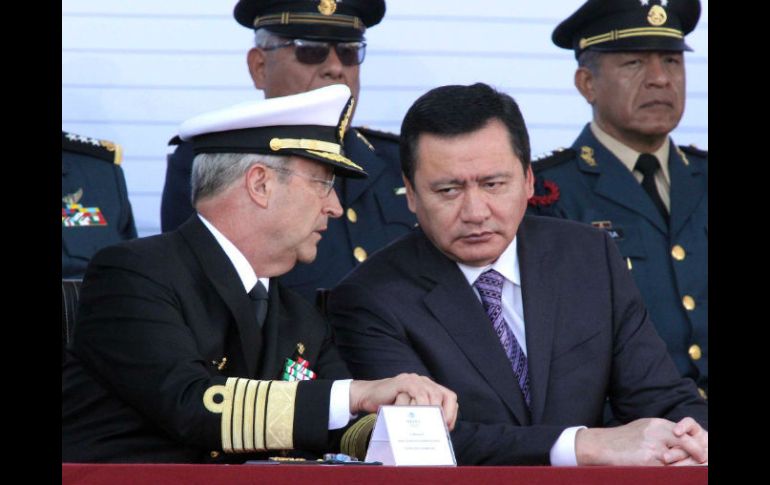 Miguel Ángel Osorio Chong recalcó que la Secretaría nunca ha dejado de respaldar a ningún gobierno. NTX / G. Durán