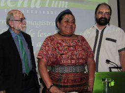 Rigoberta Menchú destaca que víctimas de desaparición y ejecución extrajudicial deben continuar luchando. NTX / G. Granados