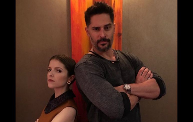 En la imagen, Manganiello aparece junto a Anna Hendricks. INSTAGRAM / joemanganiello