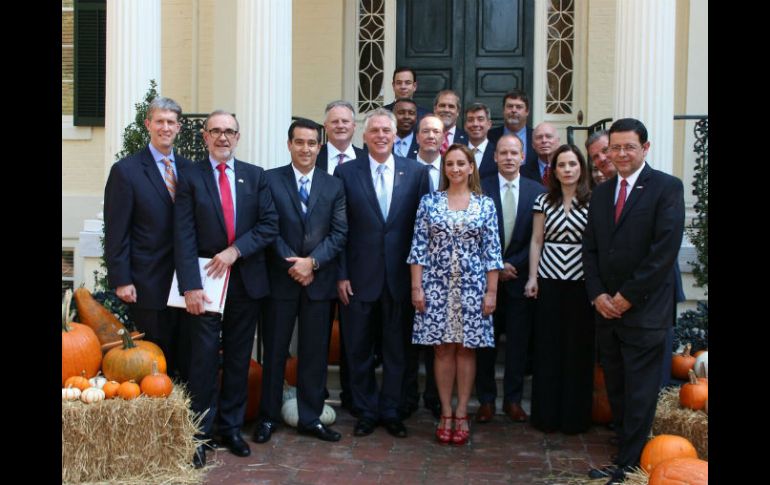 En su visita de trabajo a Richmond, Virginia, la Canciller se reunió con el gobernador del estado, Terry McAuliffe. TWITTER / @SRE_mx