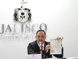 El director general de Registro Civil de Jalisco, Roberto Delgadillo González dio detalles sobre el nuevo formato. ESPECIAL / Secretaría de Gobernación