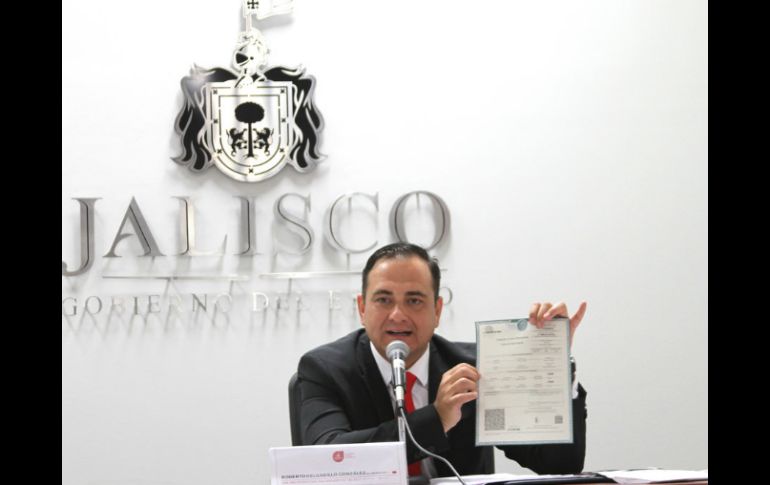 El director general de Registro Civil de Jalisco, Roberto Delgadillo González dio detalles sobre el nuevo formato. ESPECIAL / Secretaría de Gobernación