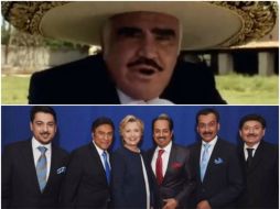 Al final del evento se tiene planeado que Vicente Fernández aparezca junto a Clinton, a quienes se unirán Los Tigres del Norte. ESPECIAL /