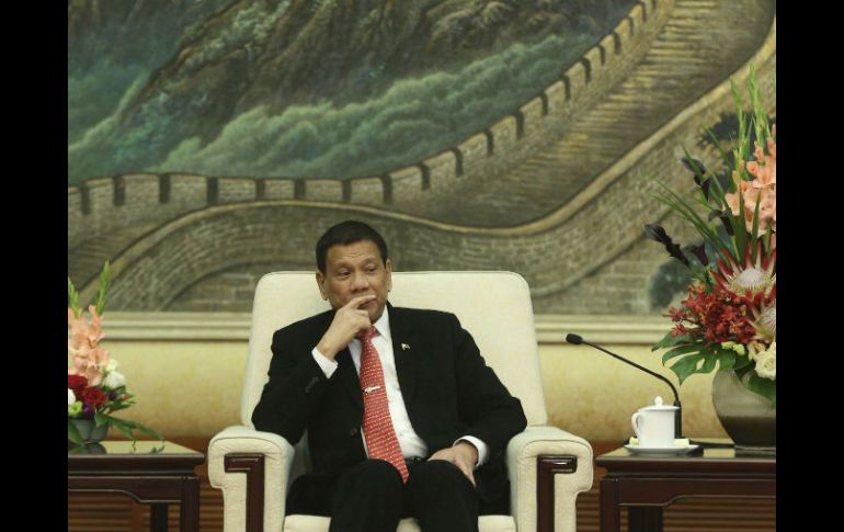 Duterte también suspende las patrullas conjuntas de Estados Unidos y Filipinas en el Mar de China Meridional. EFE / W. Hong