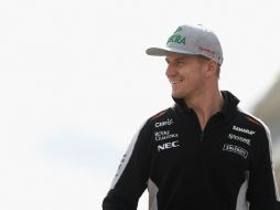 ''Sin duda será un reto grande, pero estoy contento de escribir una historia de éxito con ellos'', finalizó Hülkenberg. AFP / M. Thompson