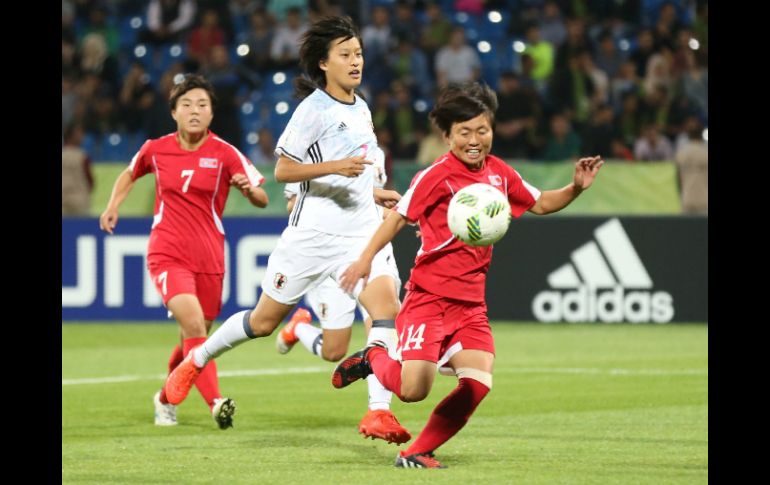 Corea del Norte negó el título a las niponas, que acumulaban once victorias consecutivas en el torneo. AFP / K. Mazraawi