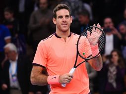 En un duelo de una hora y 42 minutos Del Potro logró clasificarse para su primera final ATP del año. AFP / J. Nackstrand