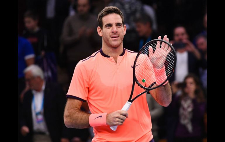 En un duelo de una hora y 42 minutos Del Potro logró clasificarse para su primera final ATP del año. AFP / J. Nackstrand