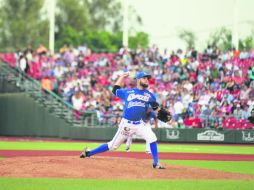 Bruce Kern. El pitcher de Charros sacó su repertorio de lanzamientos. EL INFORMADOR / P. Franco