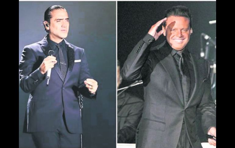 Talento. Alejandro Fernández y Luis Miguel podrían ofrecer una gira que pinta para ser un éxito rotundo. ESPECIAL /