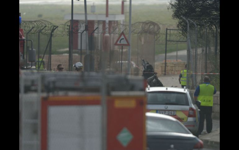 Las autoridades del país afirmaron que no hubo ninguna explosión en la aeronave durante la fase de despegue. AFP / M. Miravelli