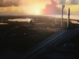 En primera instancia, se enviará una nave no tripulada para construir una planta reabastecedora de propelente. TWITTER / @SpaceX