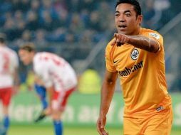 El futbolista mexicano vive un gran momento en la Bundesliga. TWITTER / @MarcoFabian_10