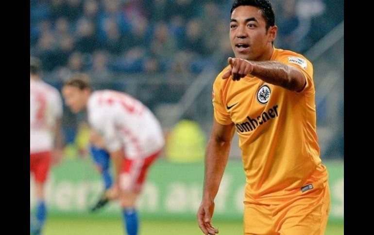 El futbolista mexicano vive un gran momento en la Bundesliga. TWITTER / @MarcoFabian_10