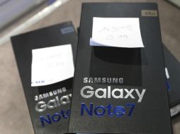 Usuarios que adquirieron un Note 7 deberán pagar el 50 por ciento del precio de su Galaxy S7 para obtener el nuevo Galaxy S8. AP / L. Jin-man