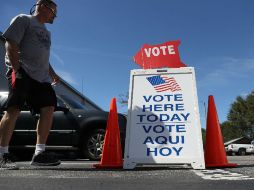 Florida es un estado clave para ganar los comicios del 8 de noviembre. AFP / J. Raedle