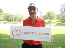 La golfista participa en la XI edición del Torneo A Corazón Abierto, en el Guadalajara Country. EL INFORMADOR / R. Tamayo