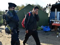 Las operaciones de evacuación y limpieza se realizaron sin incidentes, precisan las autoridades. AFP / P. Huguen