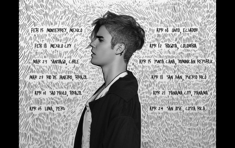 Justin Bieber se presentará en el Foro Sol el 18 de febrero. TWITTER / @justinbieber