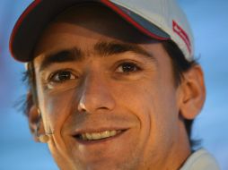 Respecto a la carrera en el Autódromo Hermanos Rodríguez, Gutiérrez se dice listo, pero con ''mariposas'' en el estómago. AFP / P. Pardo