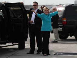 Clinton se reunió con varios activistas la semana pasada; ahí,enfatizó la importancia de luchar contra las injusticias raciales. AFP / J. Sullivan