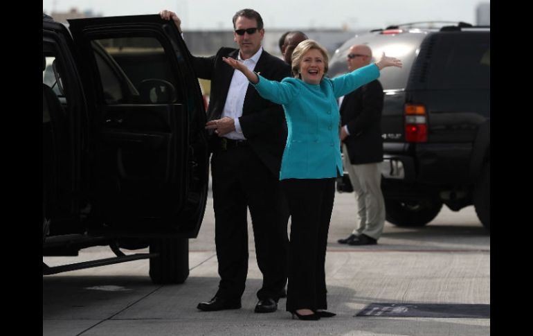 Clinton se reunió con varios activistas la semana pasada; ahí,enfatizó la importancia de luchar contra las injusticias raciales. AFP / J. Sullivan