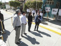 Aristóteles Sandoval, María Elena Limón y el titular de la SIOP inauguraron las obras. EL INFORMADOR / F. Atilano