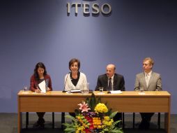 Roberta Jacobson durante su participación este martes en el evento realizado en el ITESO. EL INFORMADOR / E. Barrera