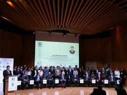 José Antonio Meade, titular de Hacienda, durante la ceremonia de entrega de los premios Tlacaélel. TWITTER / @SHCP_mx