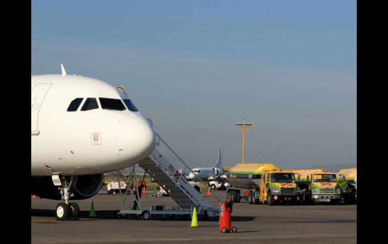 El avión aterrizó en Aeropuerto de Glasgow Prestwick, en Escocia. EL INFORMADOR / ARCHIVO