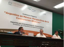 El diplomático expresó que ha conversado con el gobierno de Tamaulipas sobre proyectos en materia de desarrollo agrícola. TWITTER / @jlpariente