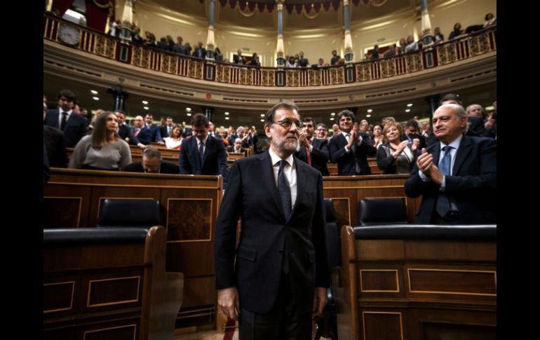 Rajoy pidió contar con apoyos suficientes para poder aprobar medidas de Gobierno. AFP / D. Ochoa