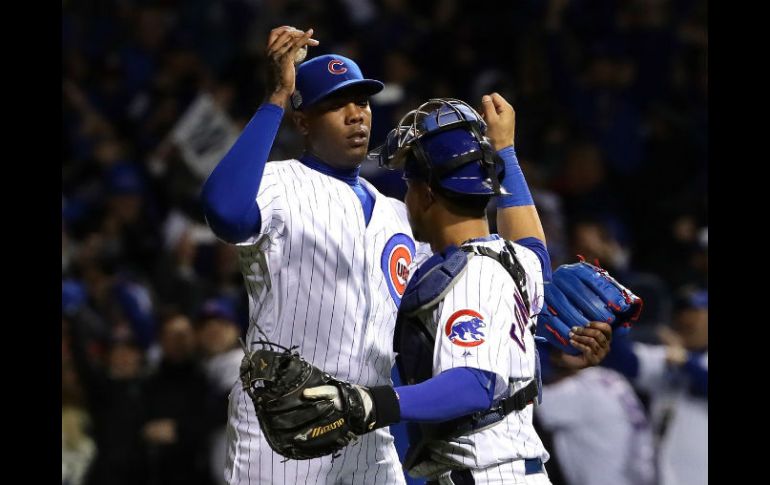 Cuando casi estaban eliminados, los Cachorros enviaron ahora de regreso la Serie a Cleveland. AFP / J. Daniel