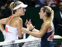 Dominika Cibulkova se impuso a la número uno, Angelique Kerber, en el torneo final de la WTA este domingo. EFE / ARCHIVO