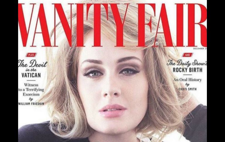 Adele aparecerá en la edición de diciembre de Vanity Fair. INSTAGRAM / adele