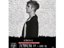 Justin Bieber llevará a la Ciudad de México y Monterrey su 'Purpose World Tour'. TWITTER / @ocesa_pop