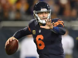 Jay Cutler, quien se ausentó cinco partidos por una lesión en un pulgar, y lanzó para 252 yardas y un touchdown. AFP / S. Revere