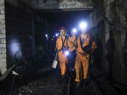 Los socorristas intentaban el martes localizar a sobrevivientes dentro de la mina de carbón de Jinshangou. AP / T. Yi/Xinhua